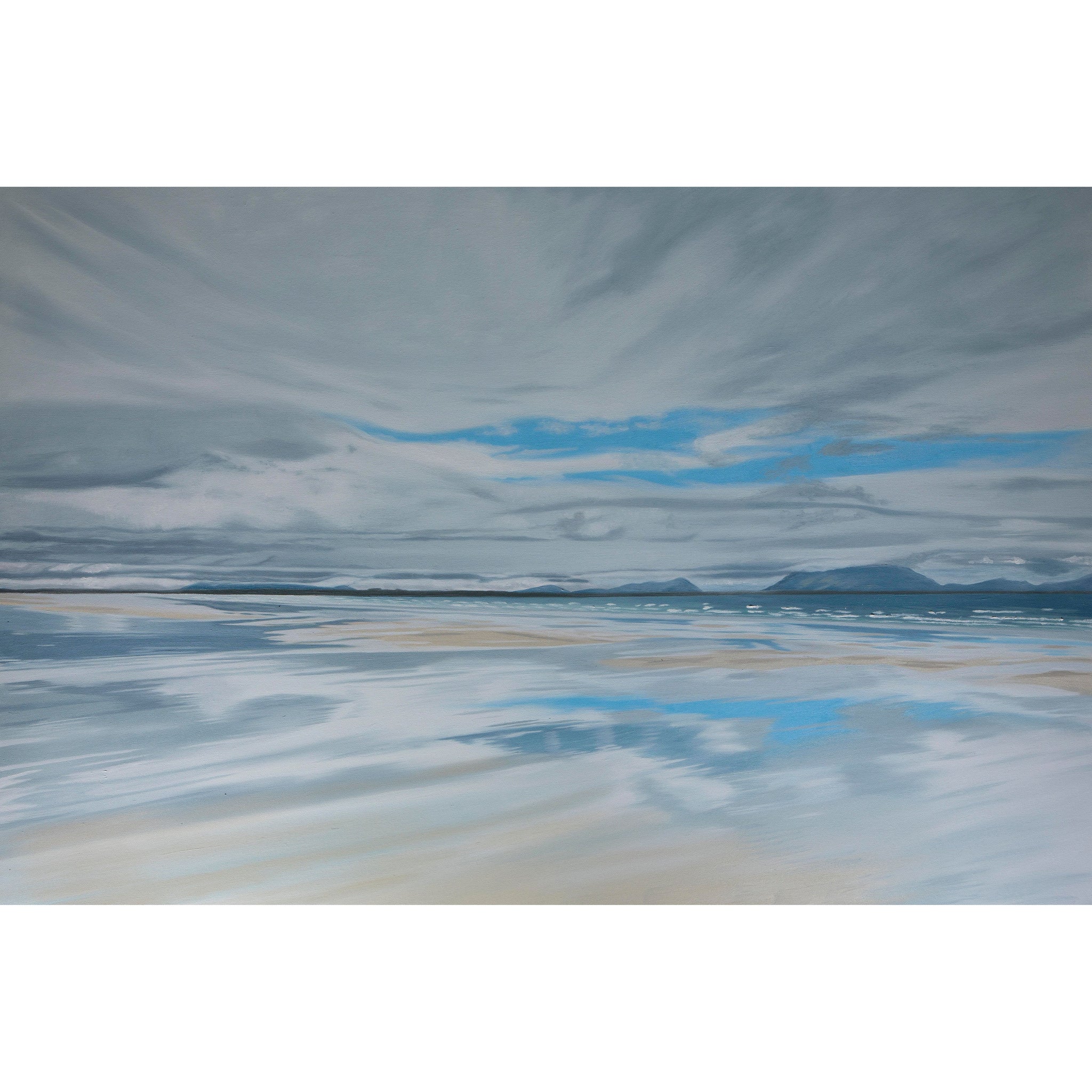Large original artwork inspired by the sea and sky