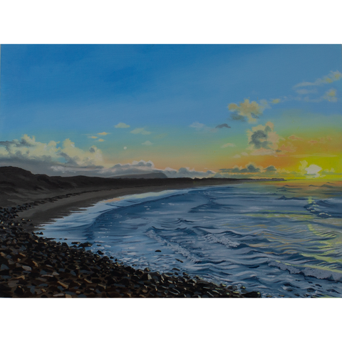 sunset and sealover art