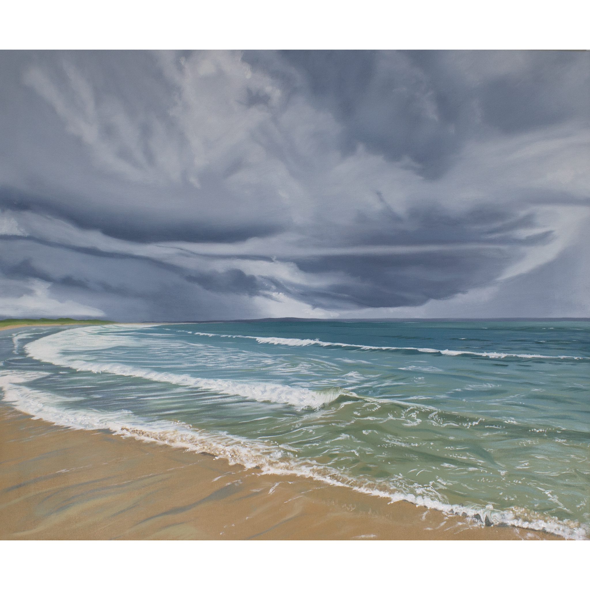 Original artwork inspired by stormy seas