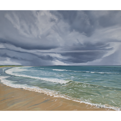 Original artwork inspired by stormy seas